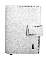 White Smart Wallet with Straps