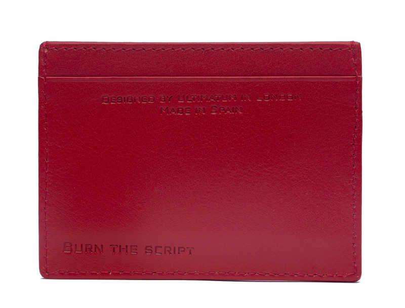 Affluence Cardholder Red