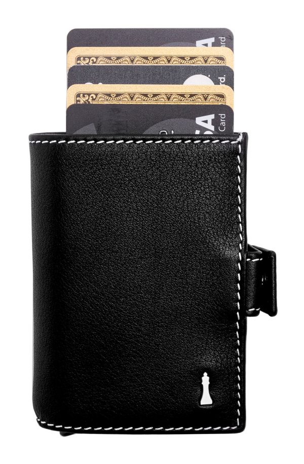 Black smooth X2 Smart Wallet