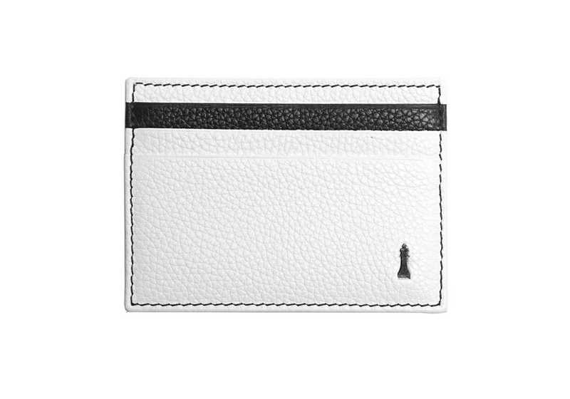 Textured White Cardholder